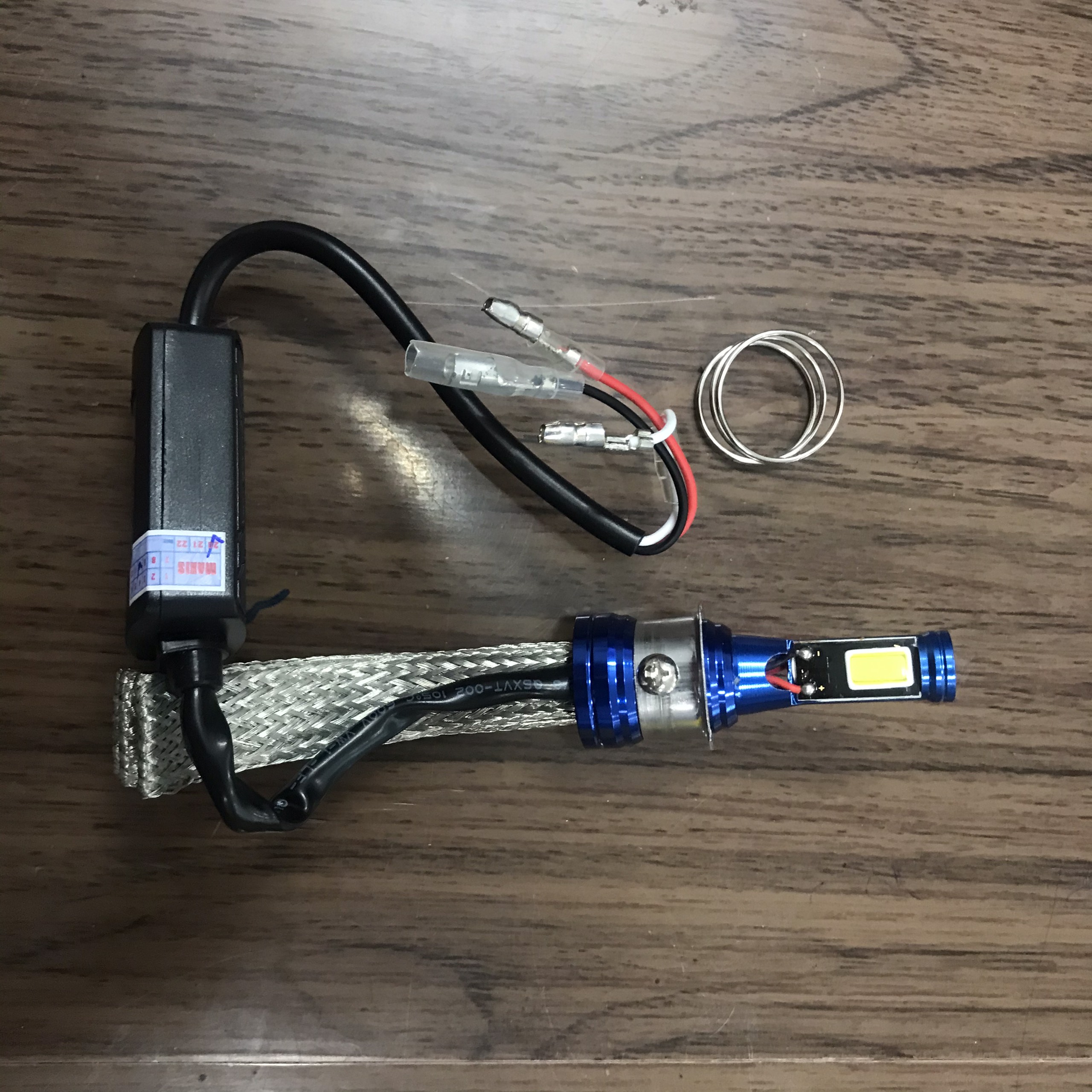 Đèn pha Led BMA Z2, 2 tim, chân T19-H4 siêu sáng