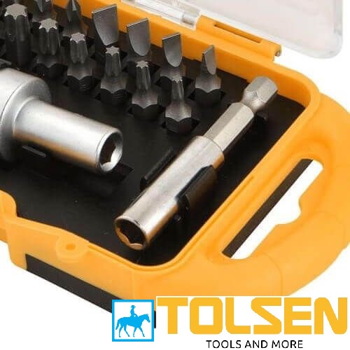 [HCM]Bộ 26 Đầu Vít Các Loại Đa Năng Bits Set TOLSEN 20034