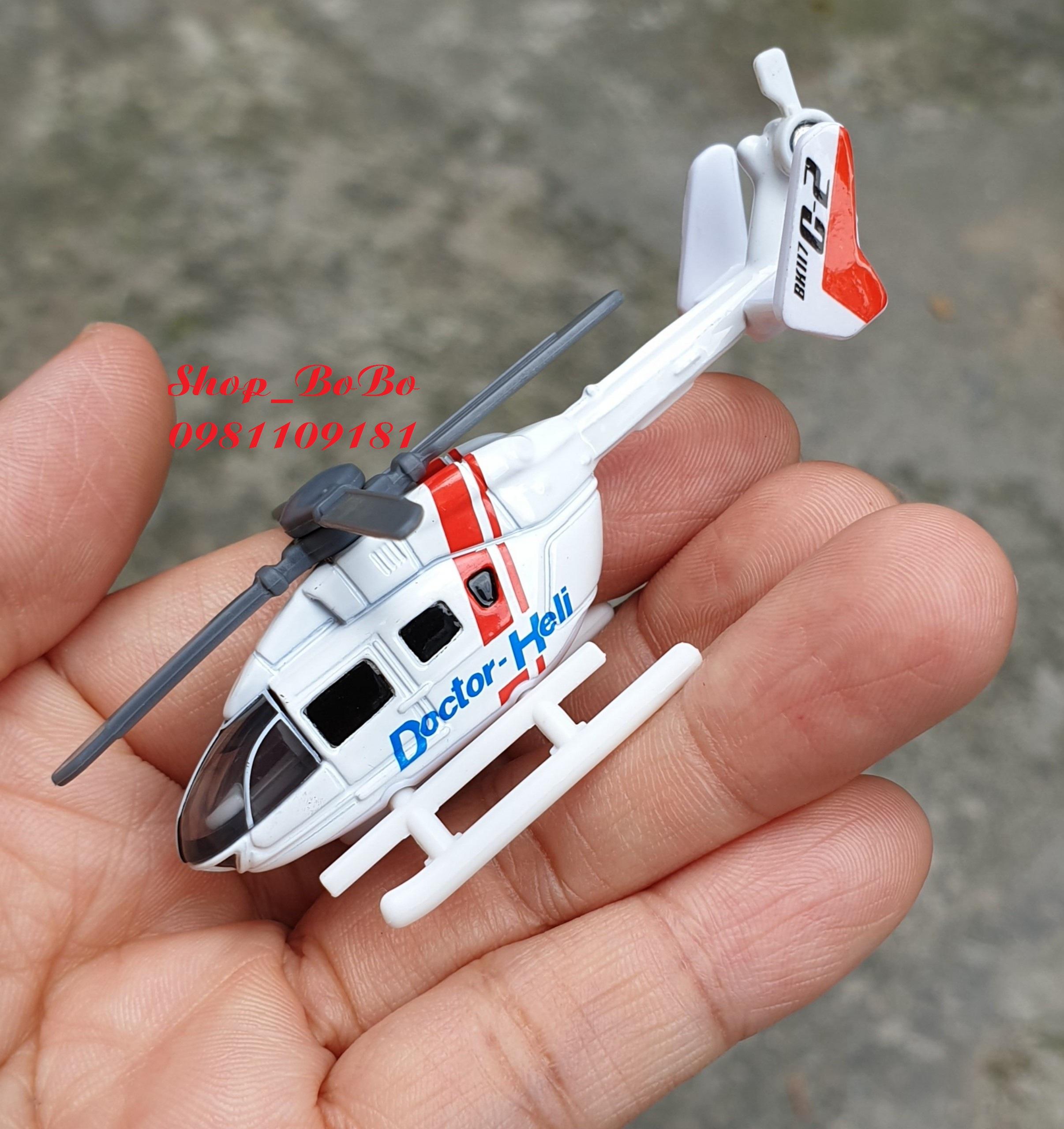 Máy bay Mô hình Tomica - Trực thăng màu trắng