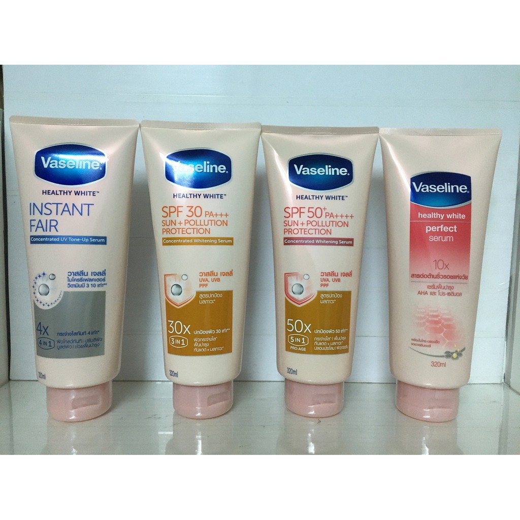 Sữa Dưỡng Thể Vaseline Healthy White Serum SPF30 - 320ml