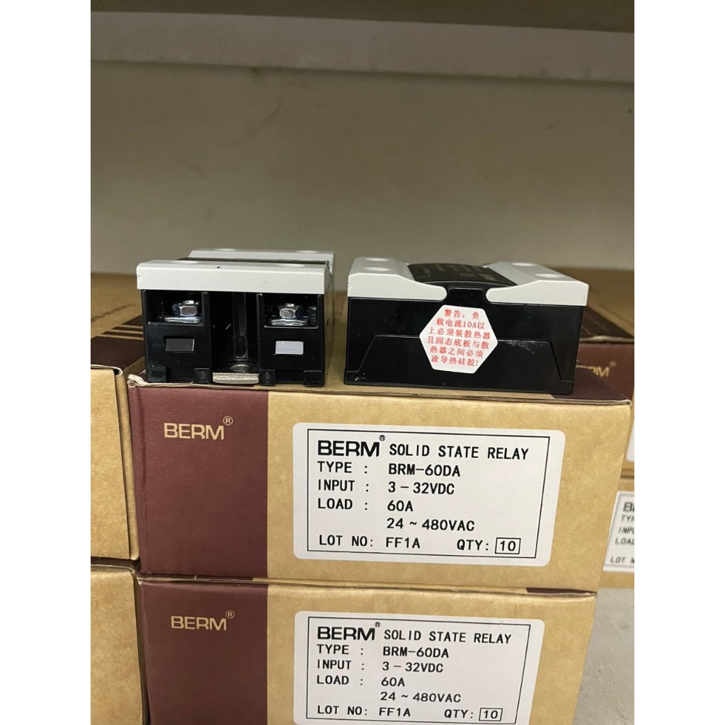 Rơ le bán dẫn (SSR) Berm BRM-40VA , DA , AA