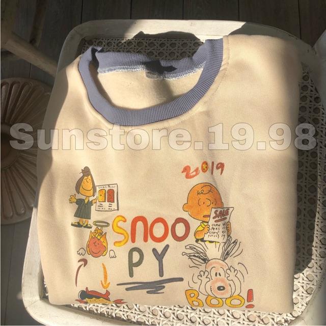 [HCM]Áo sweater phối bo xanh
