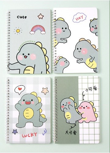 Sổ Tay Lò Xo A5 Bìa Cute