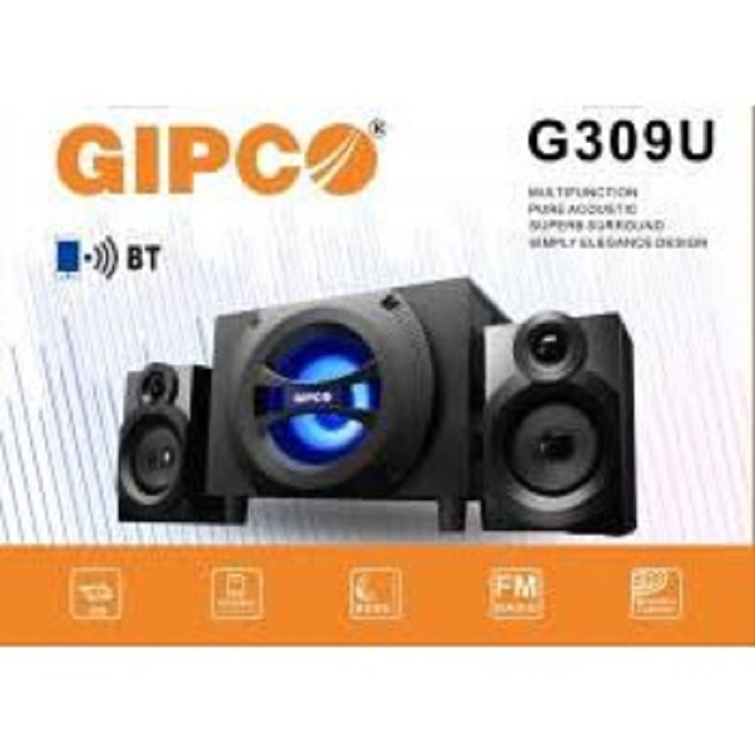 Loa Gipco có RCA/SDCard/FM/Bluetooth/USB/FM G309U