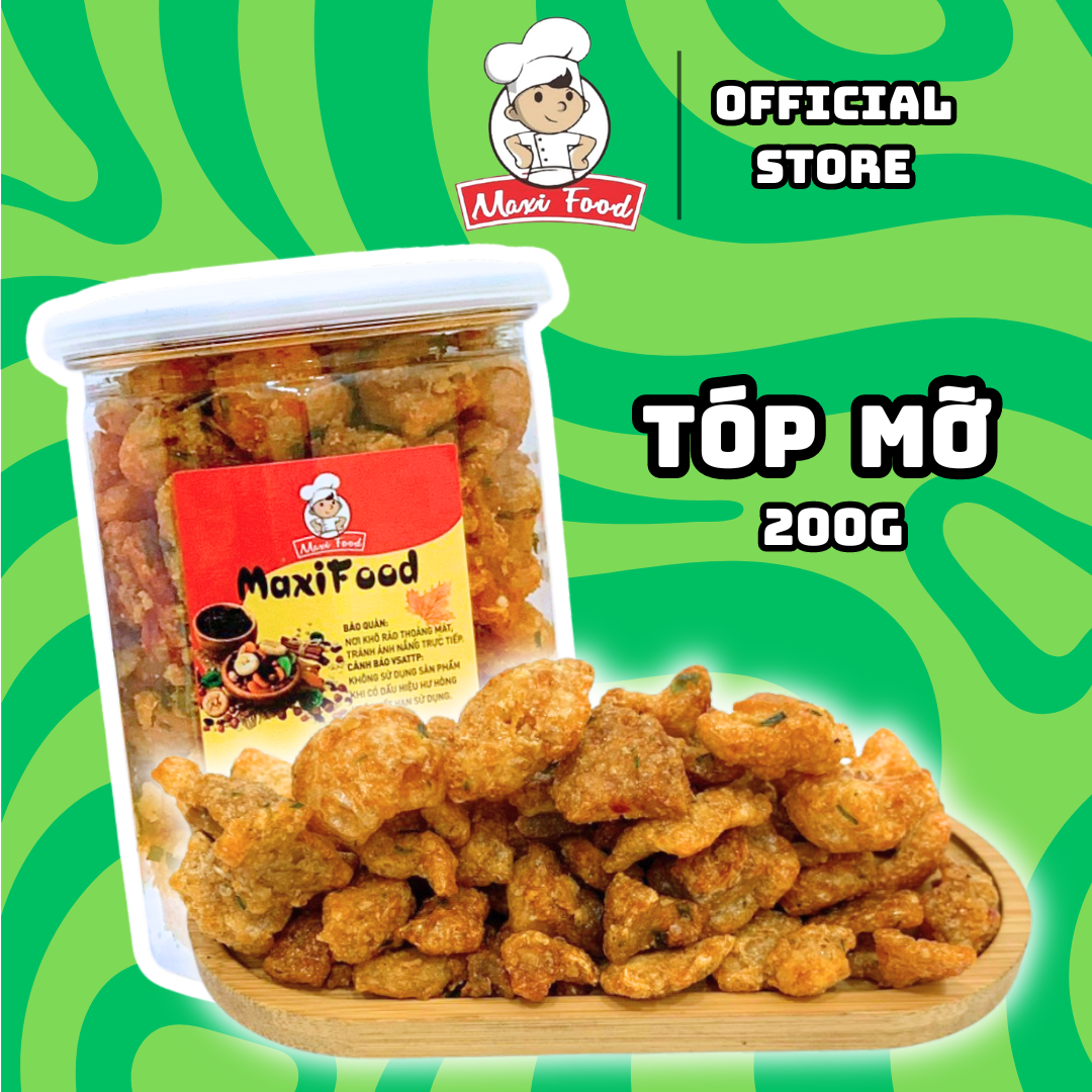 200g tóp mỡ mắm tỏi ớt maxifood