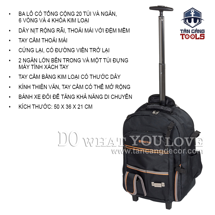 Balo Di Động Đựng Dụng Cụ Tactix 323157