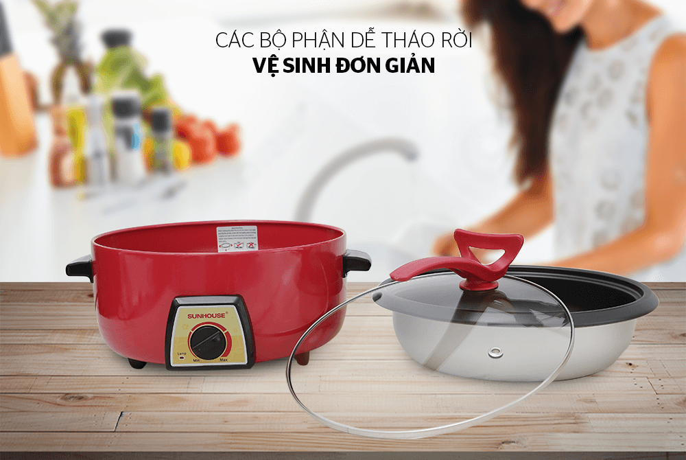 LẨU ĐIỆN SUNHOUSE SHD4520 (3L)