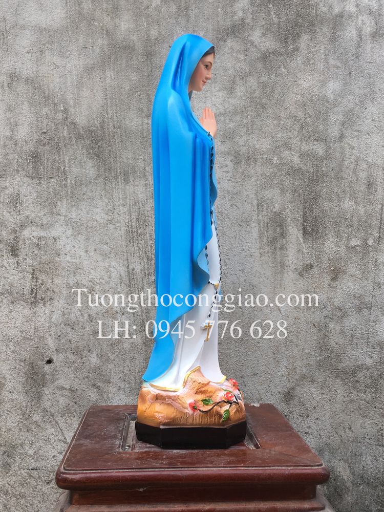 Tượng Đức Mẹ Lộ Đức 60cm