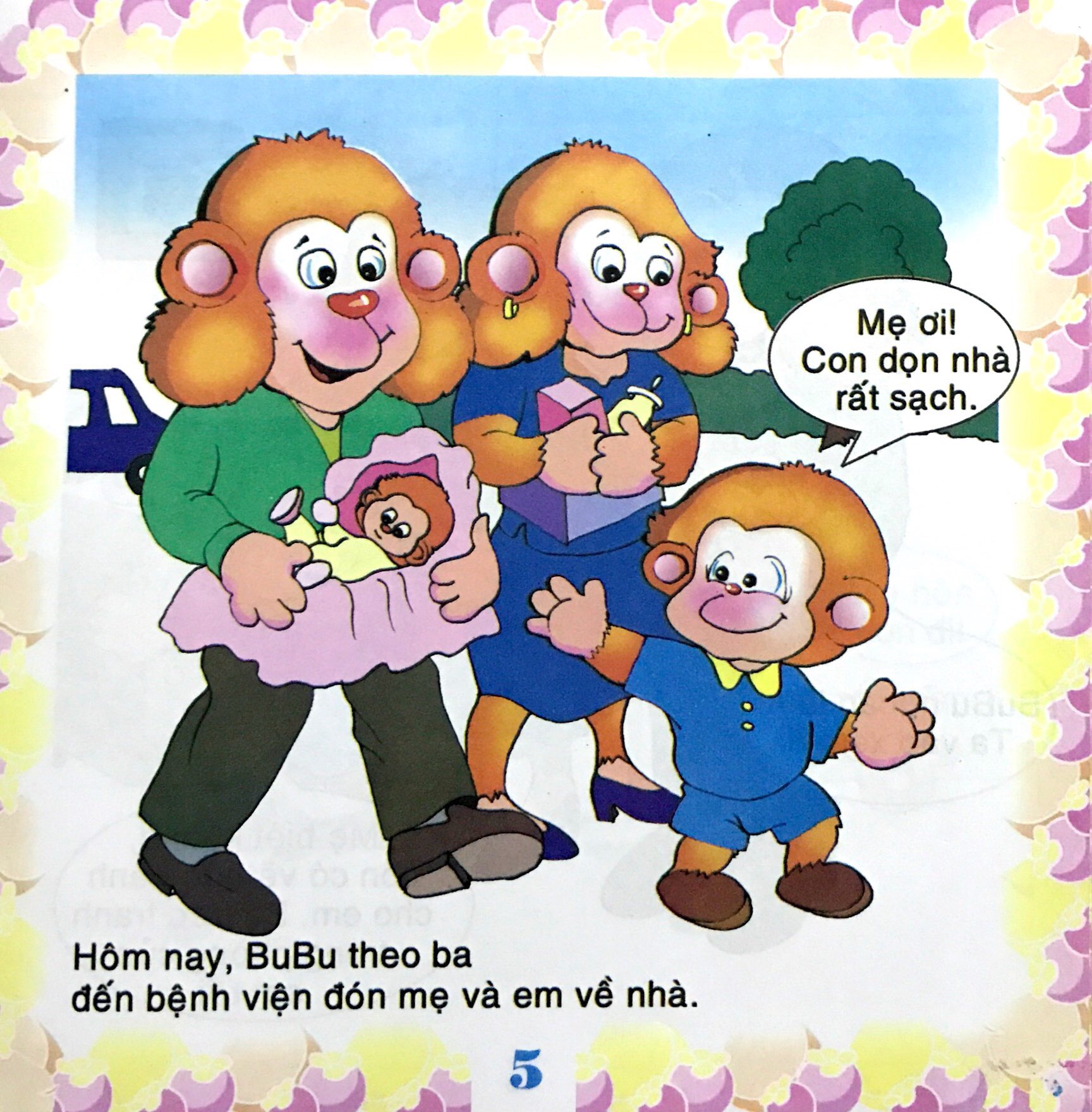 Fahasa - Bé Học Lễ Giáo - Bubu Tập 14: Bubu Có Em (Tái Bản)