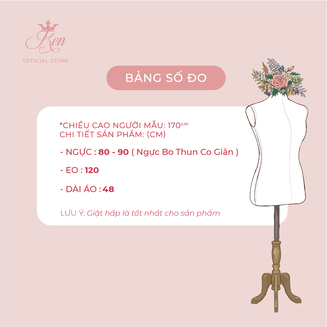 REN BY TEE - Áo Cúp Ngực Linen