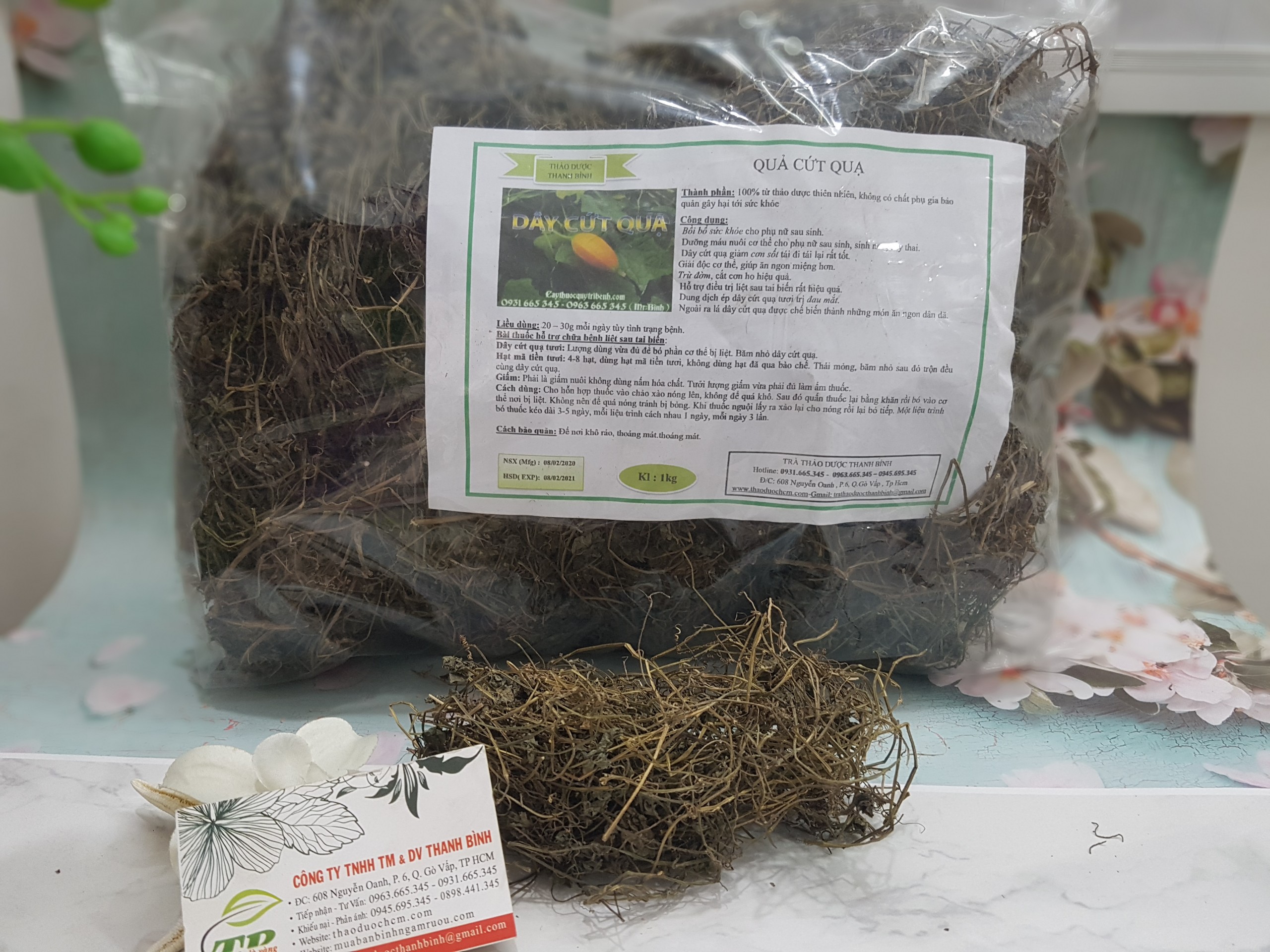 Combo 2Kg Dây Cứt Quạ Khô Loại 1 - Dược Liệu Thanh Bình