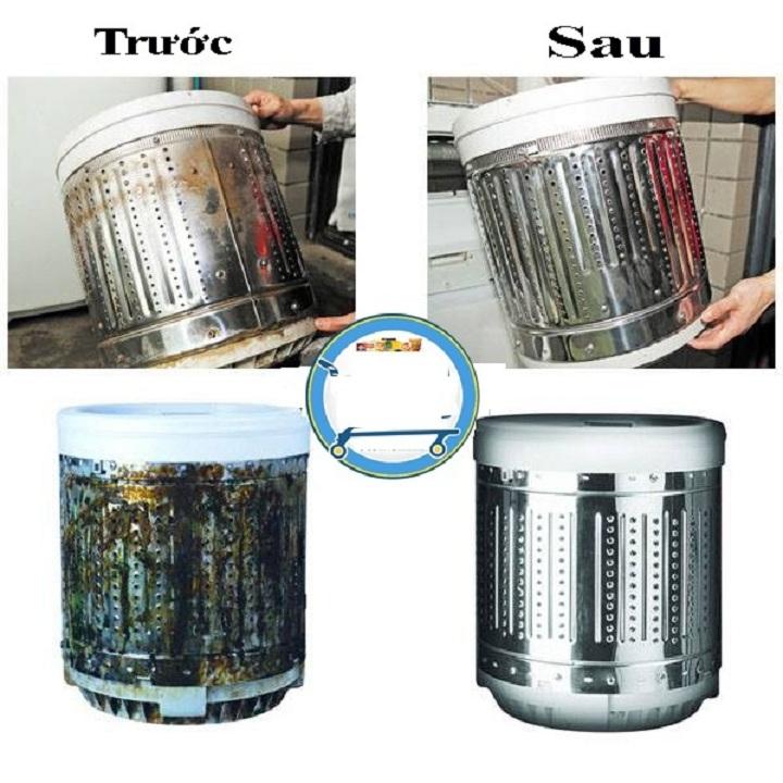 Bột Tẩy Rửa Vệ Sinh Vi Khuẩn Lồng Máy Giặt