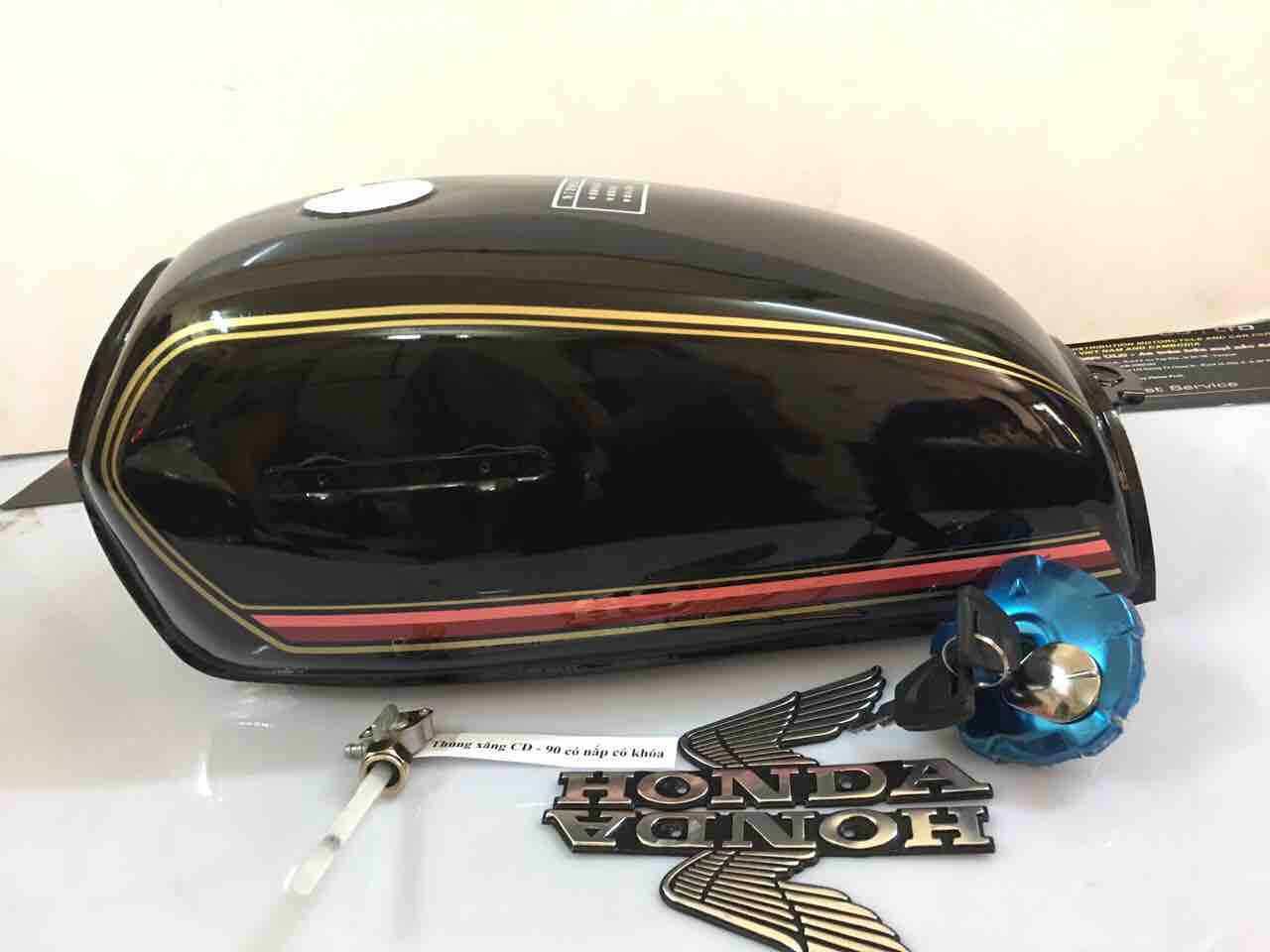 [HCM]Thùng xăng Cd -90 lớn có nắp có khoá