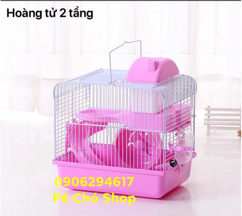 [HCM]Lồng hamster Hoàng Tử Bé size LỚN d26-r205-c29cm .