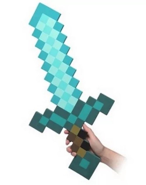 [HCM]Combo 3 kiếm minecraft tặng kèm mini figure