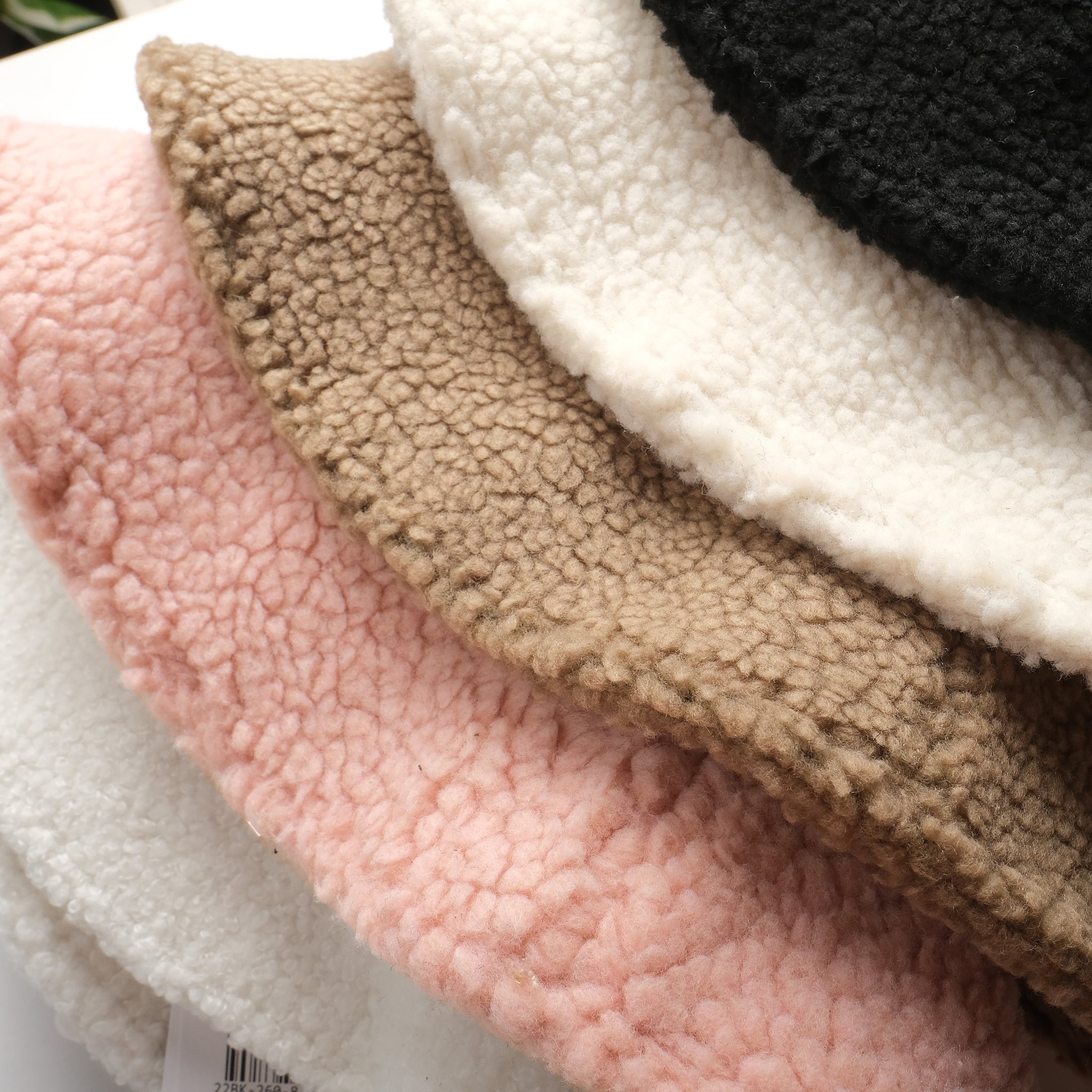 Nón bucket M.l.b.Fleece_VNXK, vải lông cừu dạ 100%