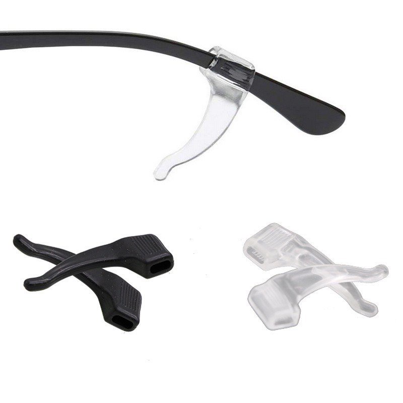 Miếng Đệm Silicon Chống Trượt Dành Cho Hầu Hết Mọi Loại Kính - Êm Tai - 1 Cặp 2 Miếng