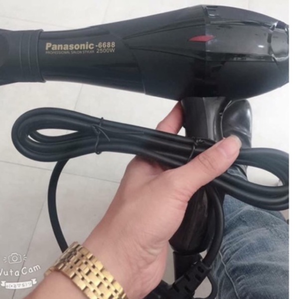 [Rẻ Vô Địch] Máy sấy tóc cao cấp Panasonic 6688- 2500w nhập khẩu