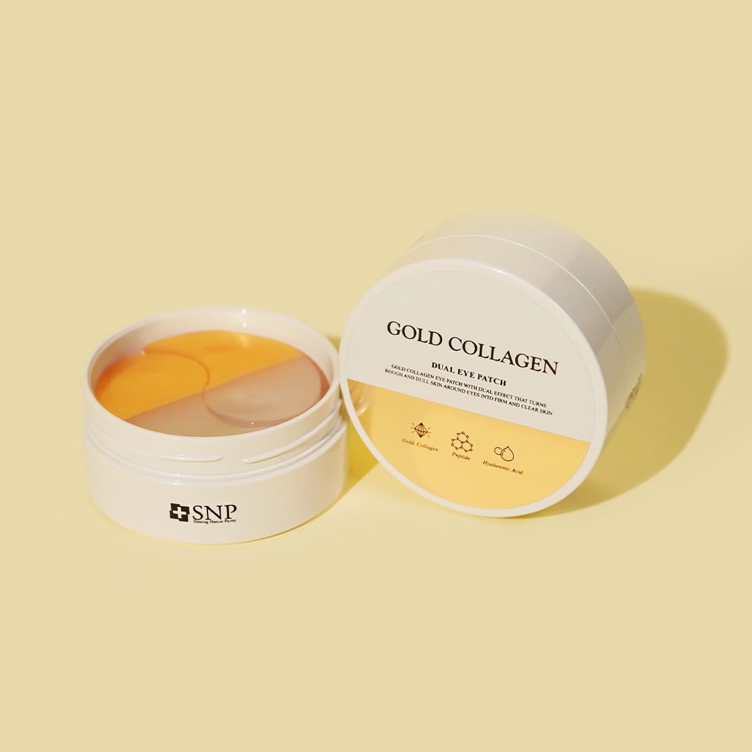 Mặt nạ vùng mắt tinh chất vàng và collagen