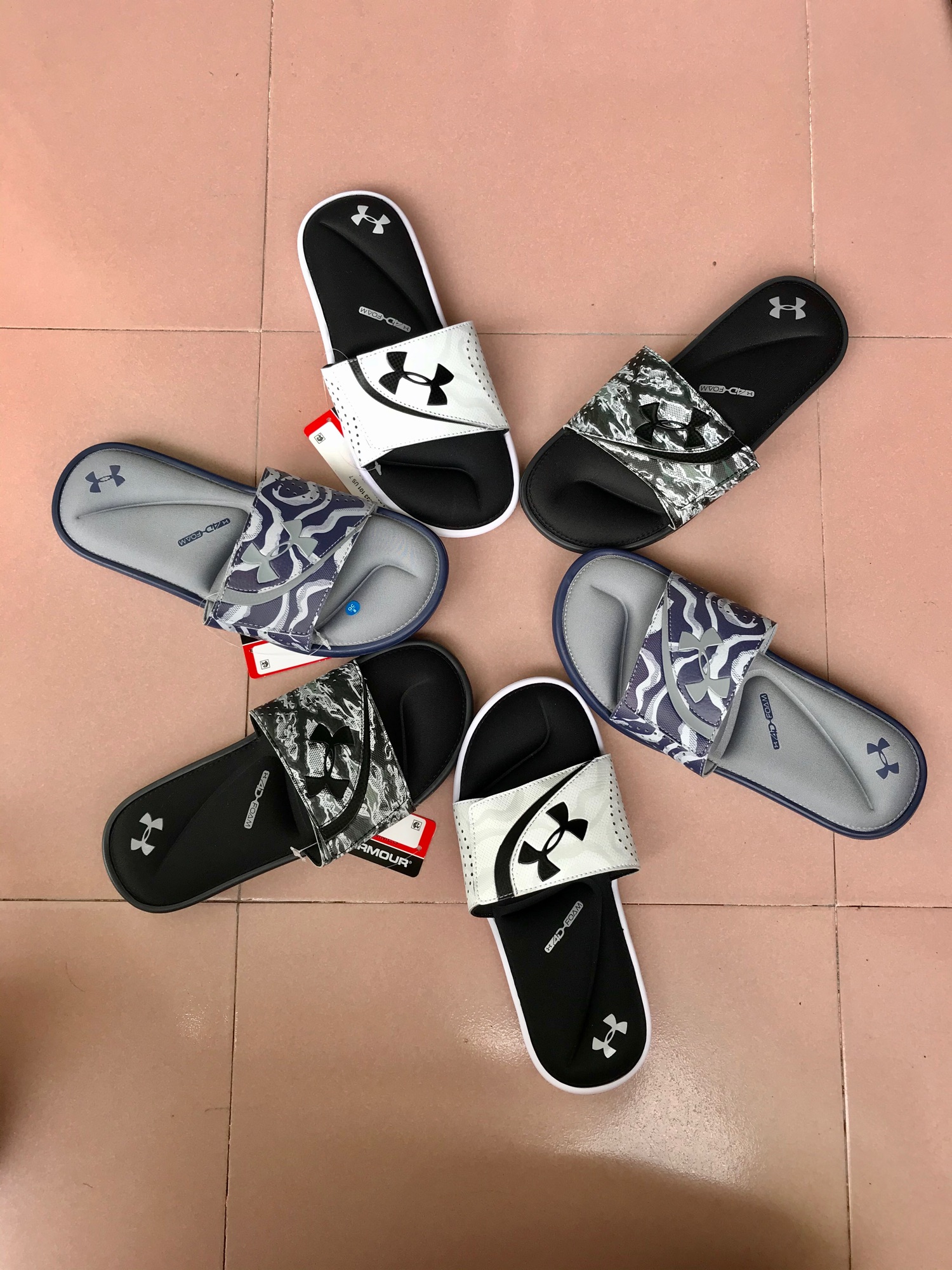 [HCM]Dép Under Armour chính hãng