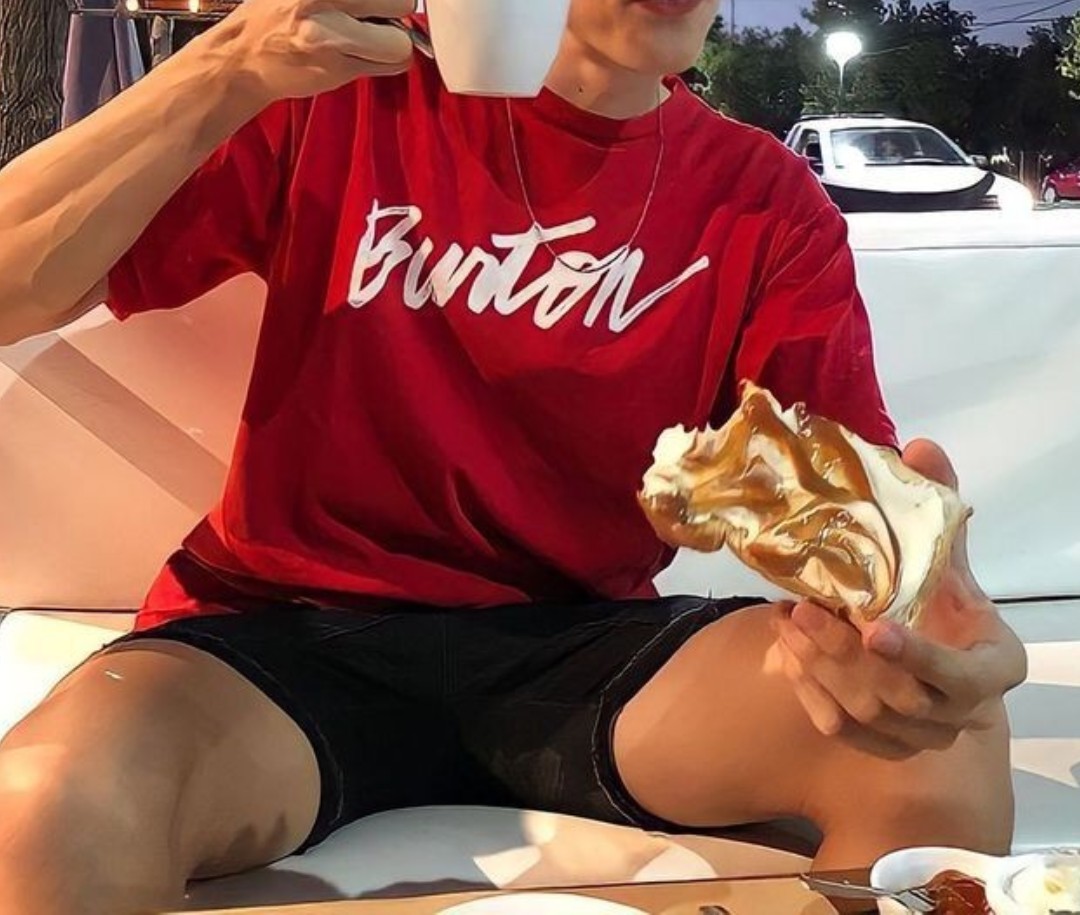 Áo thun Stee BURTON in Red CVC Unisex