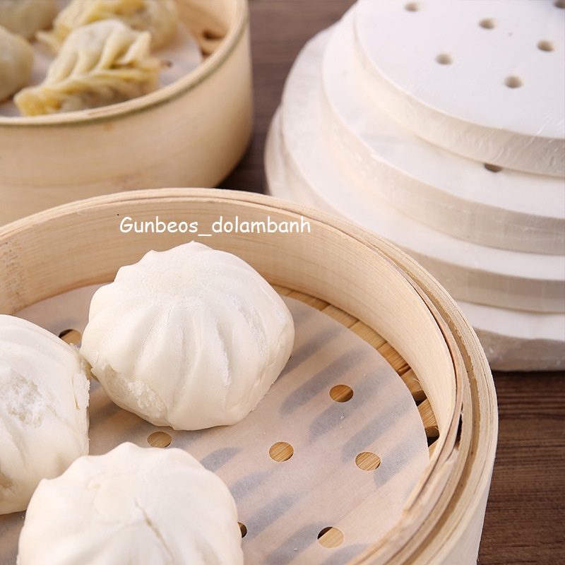 Giấy lót bánh bao 11cm ( khoảng 50 tờ)