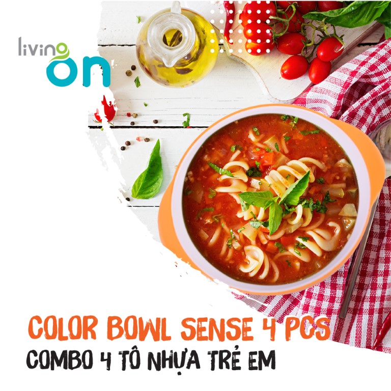 Bát nhựa màu sắc Orange BOWL
