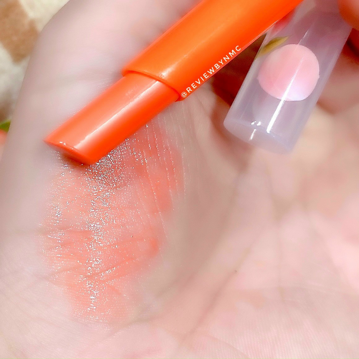 Son gió dưỡng môi 🍊Cam Đào🍑 Hasaya Peach Pink Magic