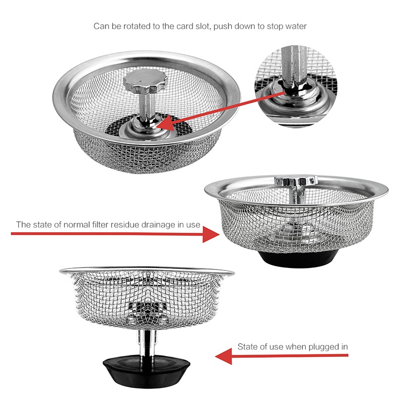 Stainless steel trash screen stainless steel trash screen filter sink non-clogging