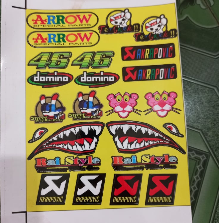 tem tấm logo kt 20x25cm