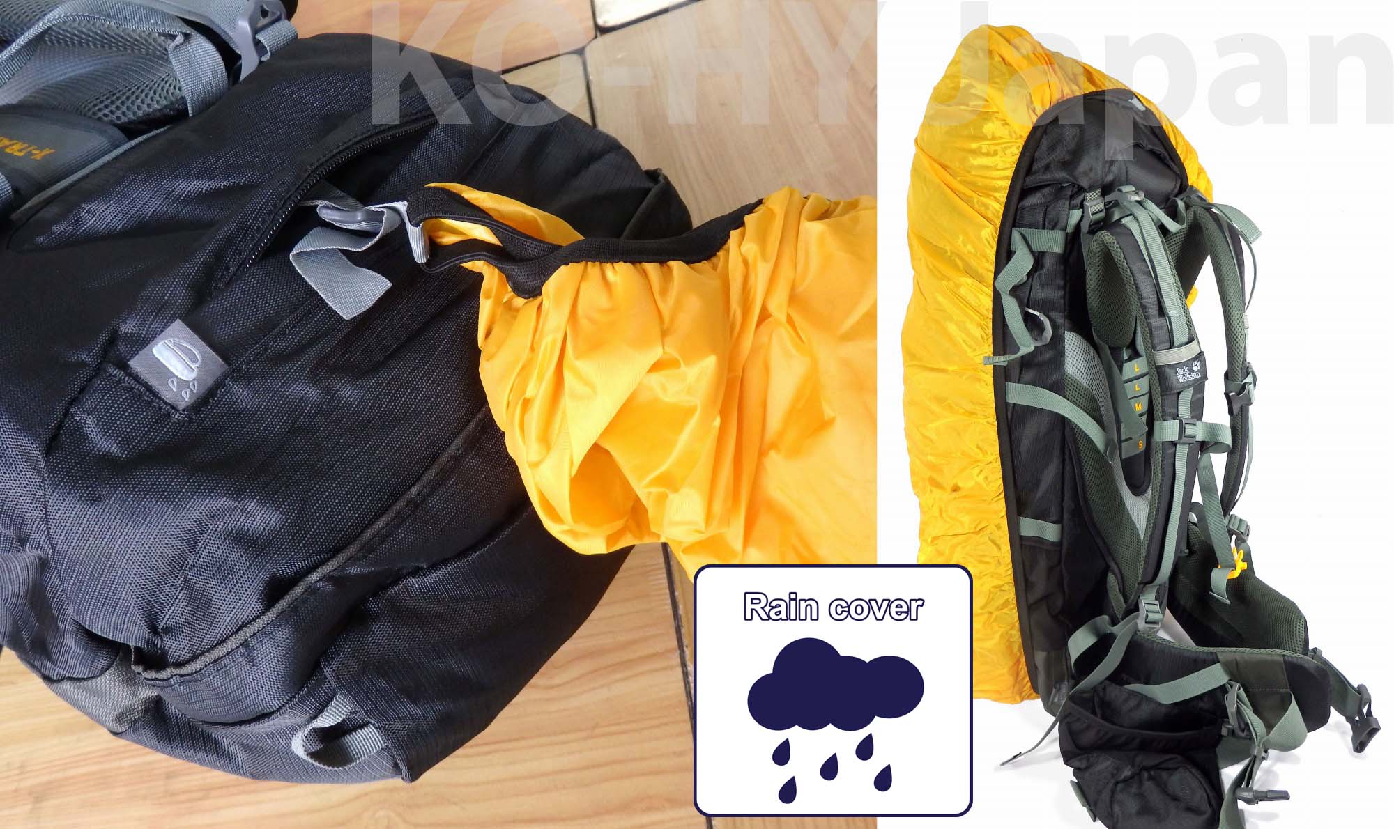 Balo du lịch leo núi Jack Wolfskin DENALI 70L
