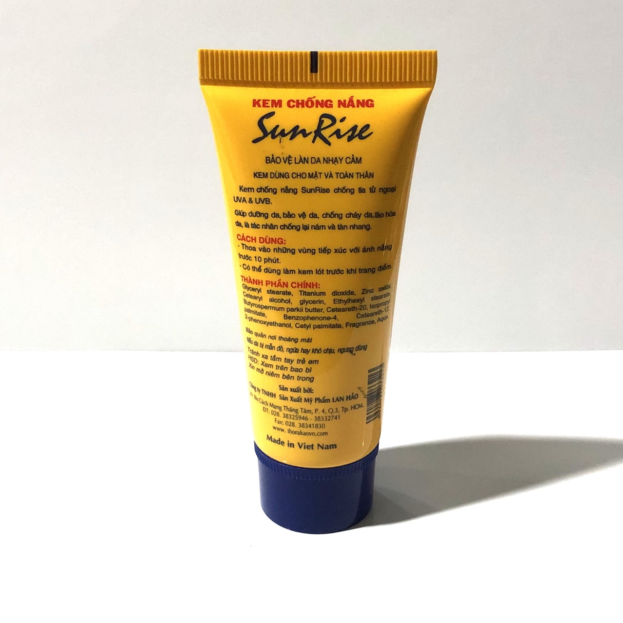 Kem chống nắng Sunrise 30g - Thorakao