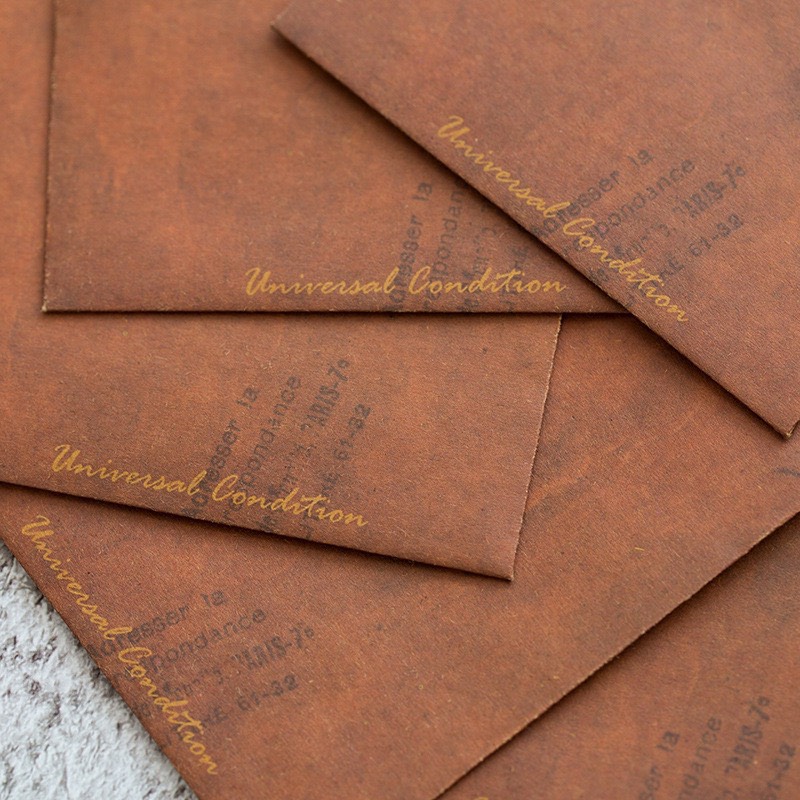 Set 10 phong bì giấy nâu màu vintage cổ điển, độc đáo