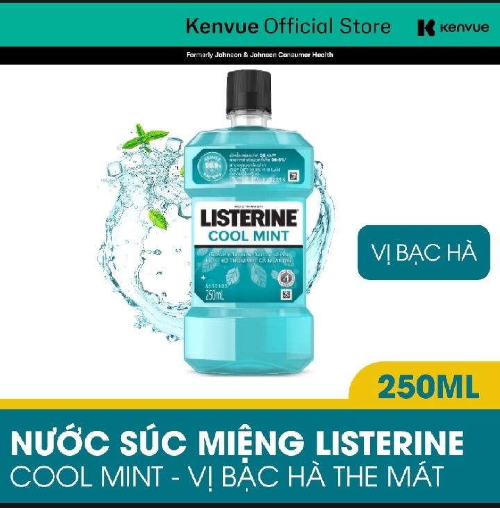 Nước súc miệng Listerine CoolMint 750ml-250ml