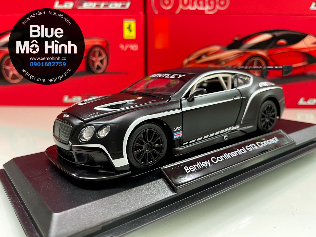 Blue mô hình | Xe mô hình Bentley GT3 1:24