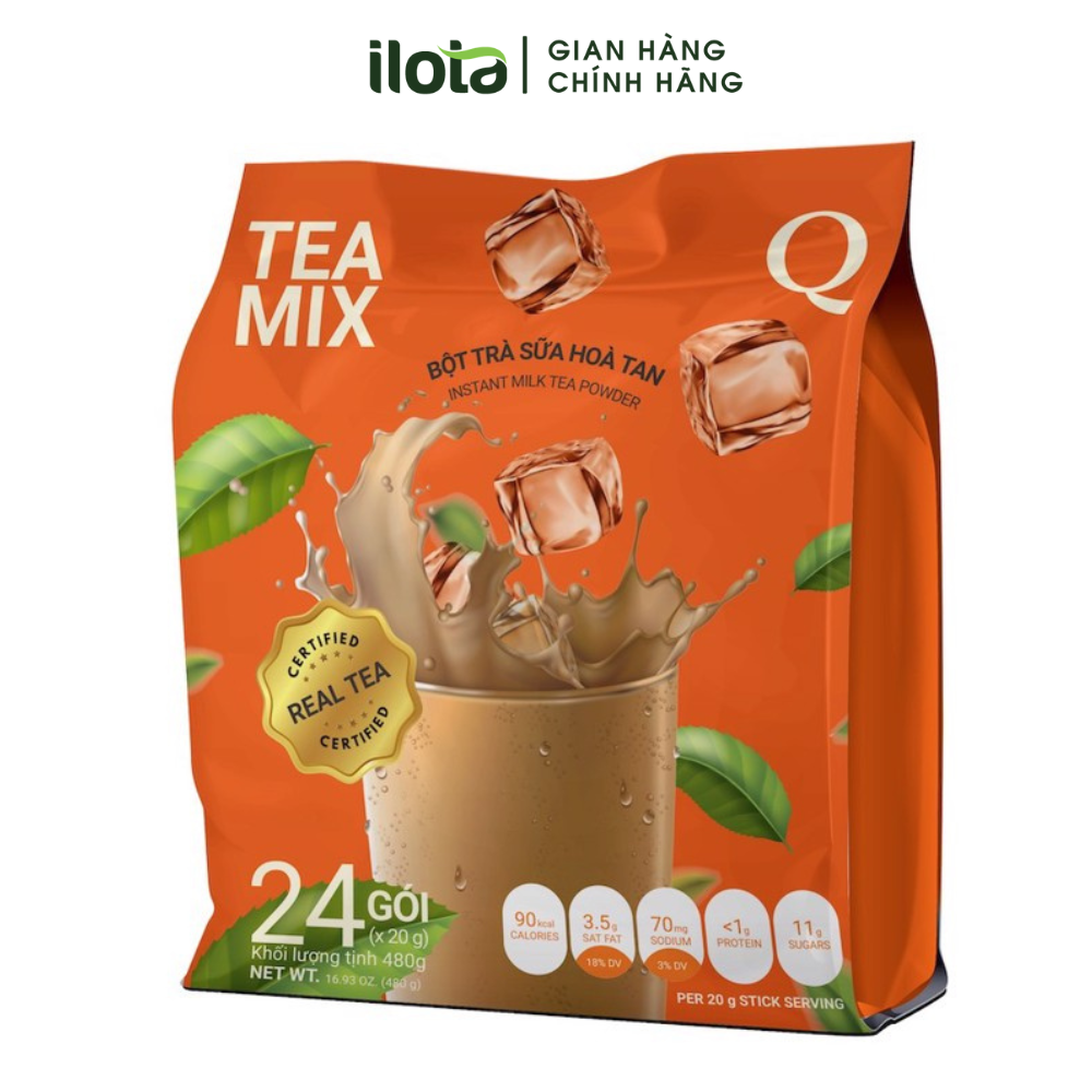 Trà sữa hoà tan 3 in 1 Tea mix tra sua Trần Quang