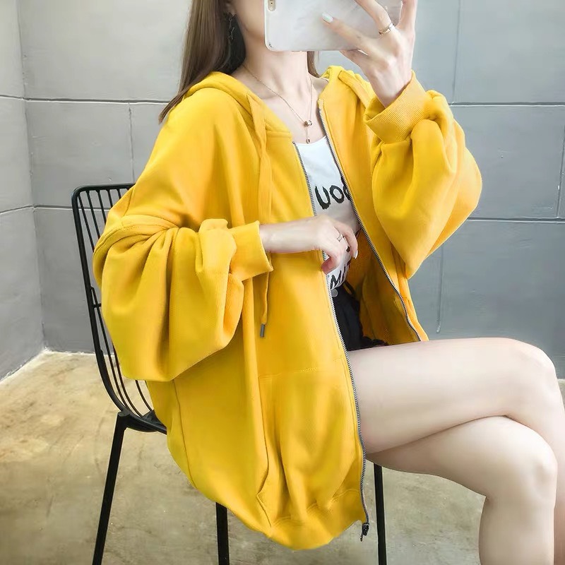 ÁO KHOÁC NỈ DÂY KÉO SIÊU XINH