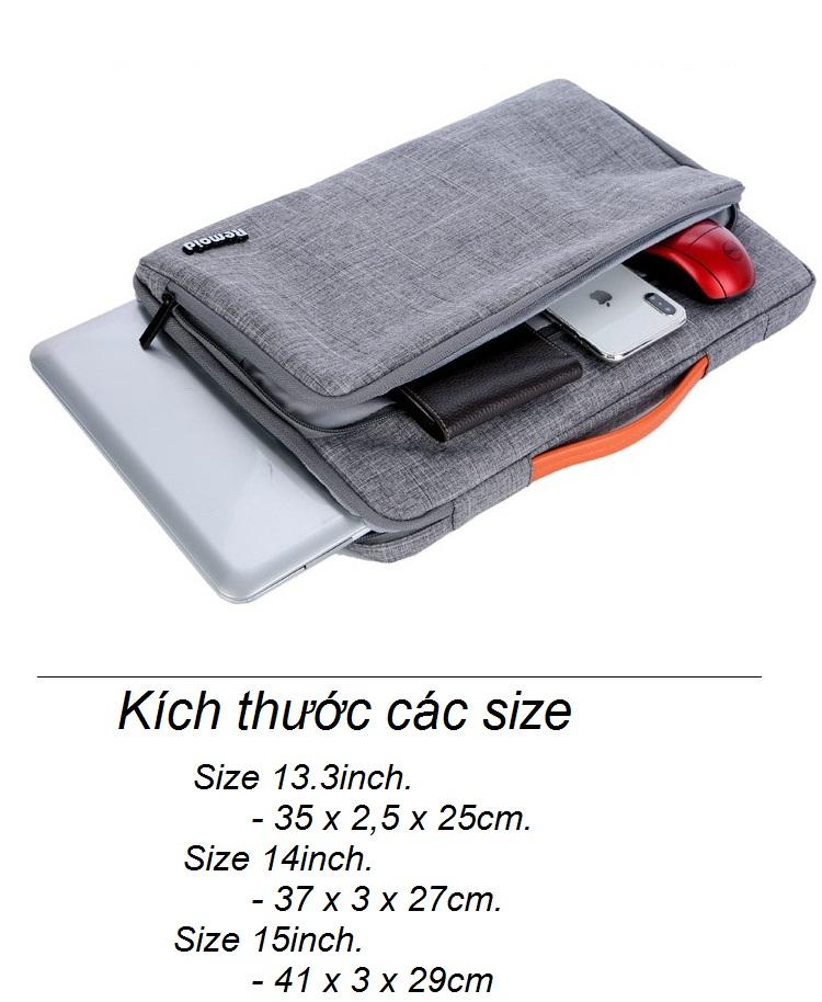 [HCM]Túi chống sốc cho laptop Macbook Remoid.