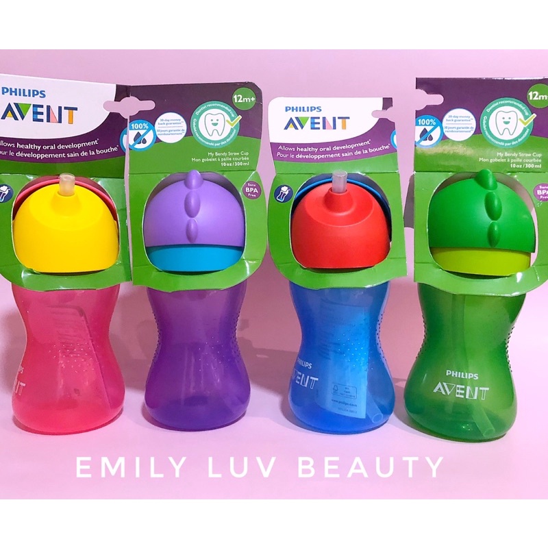 Bình uống nước Philips Avent 300ml cho bé