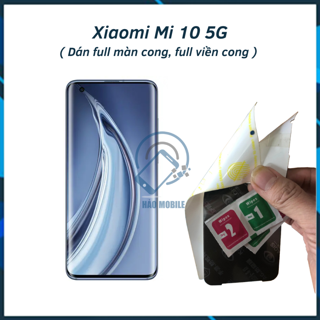 Miếng dán dẻo PPF cho Xiaomi Mi 10 5G ( trong suốt và chống nhìn trộm ) dán full màn cong