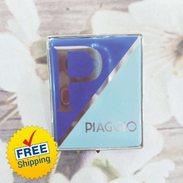 [SHIP 0 ĐỒNG] Với chiếc Logo cho xe Piaggio dán yếm xe như mới FS295