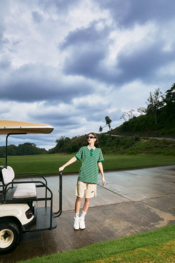 Áo phông nam MIKENCO Monogram polo