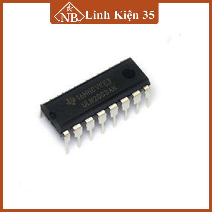 IC ULN2003 DIP16 - 7 bóng bán dẫn NPN Darlington(kênh)