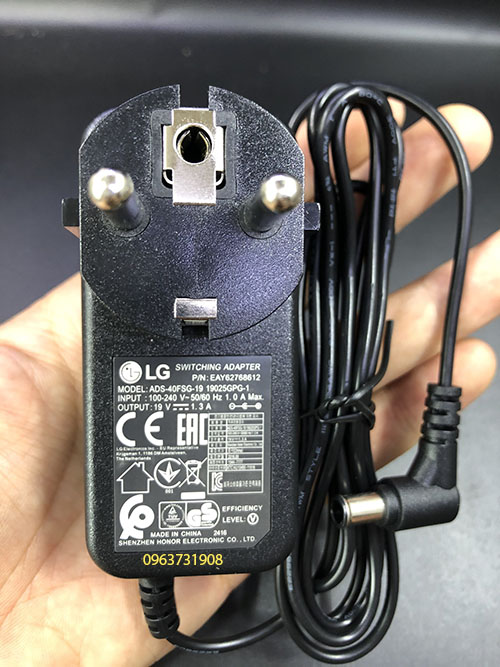 Dây nguồn màn hình LG IPS22MP56 chuẩn hãng LG cung cấp