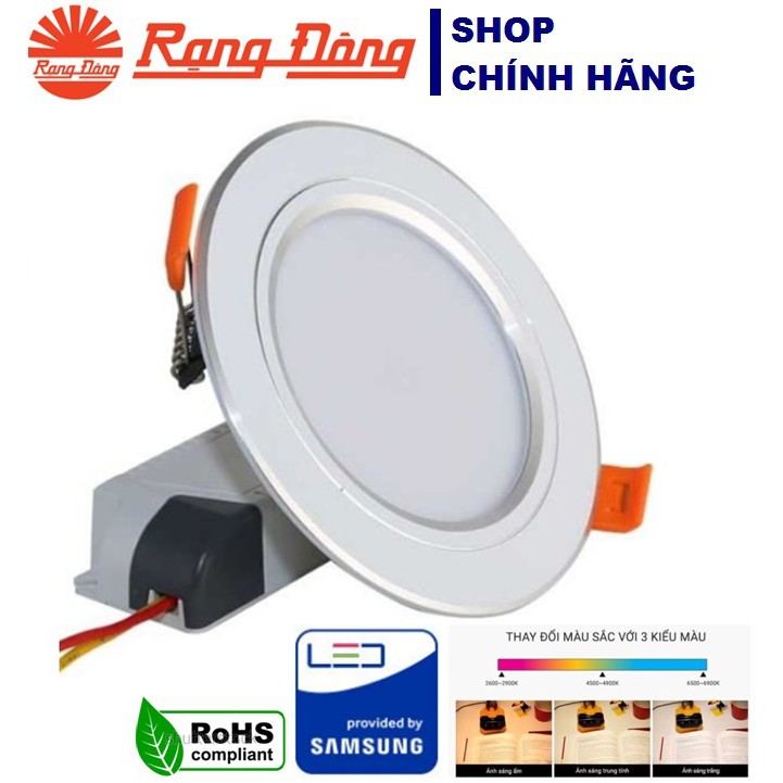 Đèn LED Âm trần Downlight Rạng Đông D AT10L 90/7W