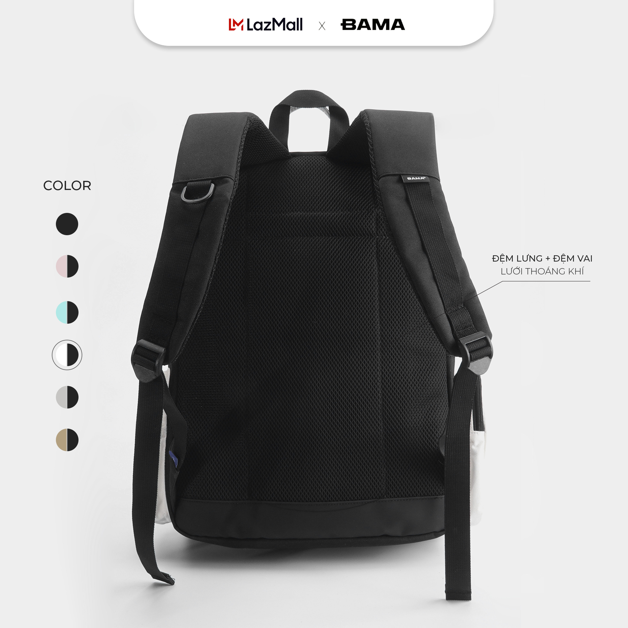 Balo BAMA Simple Backpack 3.0 V.2