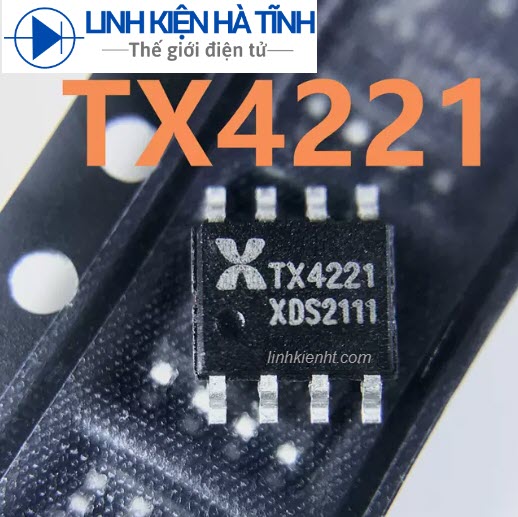 Ic tăng áp nguồn dc loa kéo tx4221 thay thế cho tx1086 mới