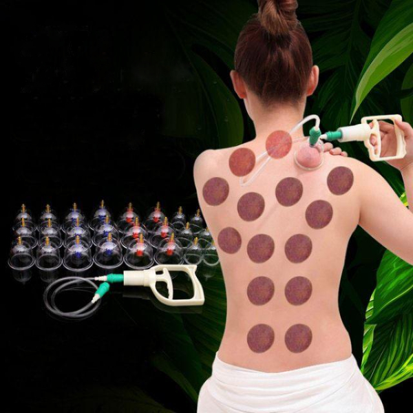 Bộ cạo gió giác hơi không dùng lửa 24 ống loại xịn, TOP 1 trong các cách xông hơi tại nhà, dụng cụ cạo gió tại nhà, bảo hành 1 năm