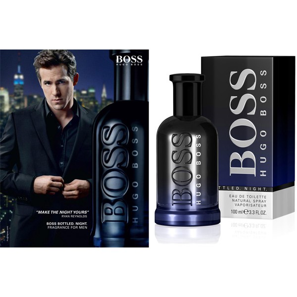 [HCM]Nước Hoa Nam - Hugo Boss Bottled Night (Eau De Toilette) 100ml