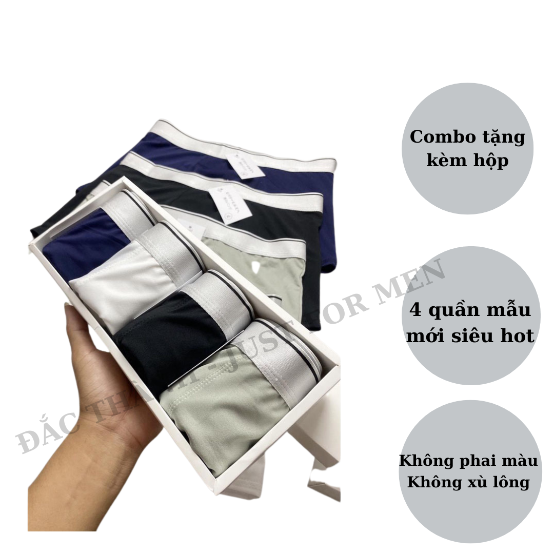 Quần sịp đùi nam chất cotton co dãn 4 chiều mã CBD